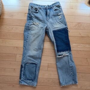 BDG Distressed Blue Jeans